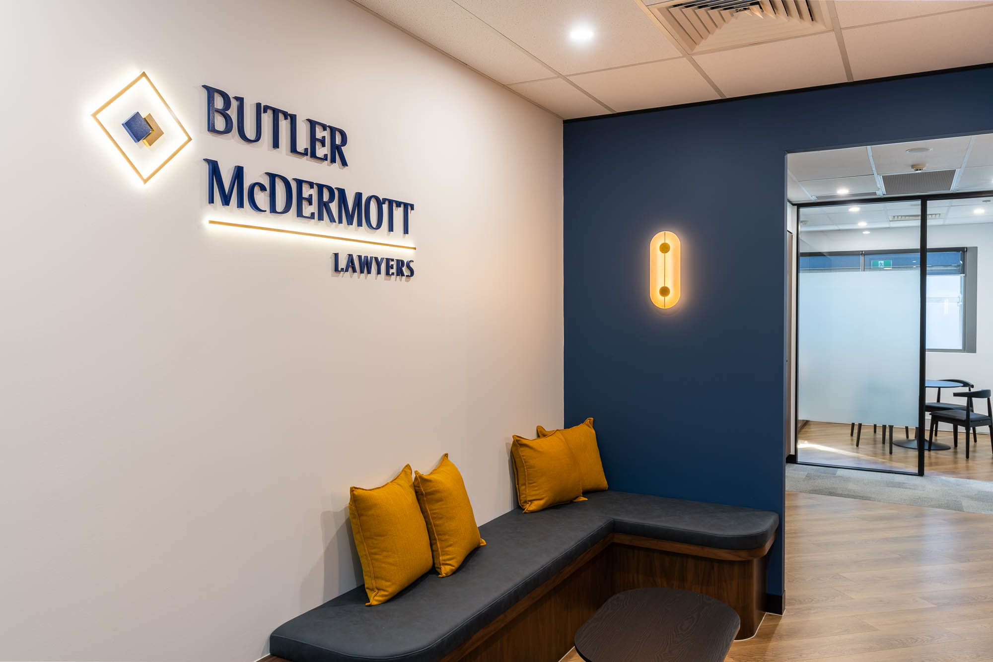 Butler McDermott Lawyers office reception